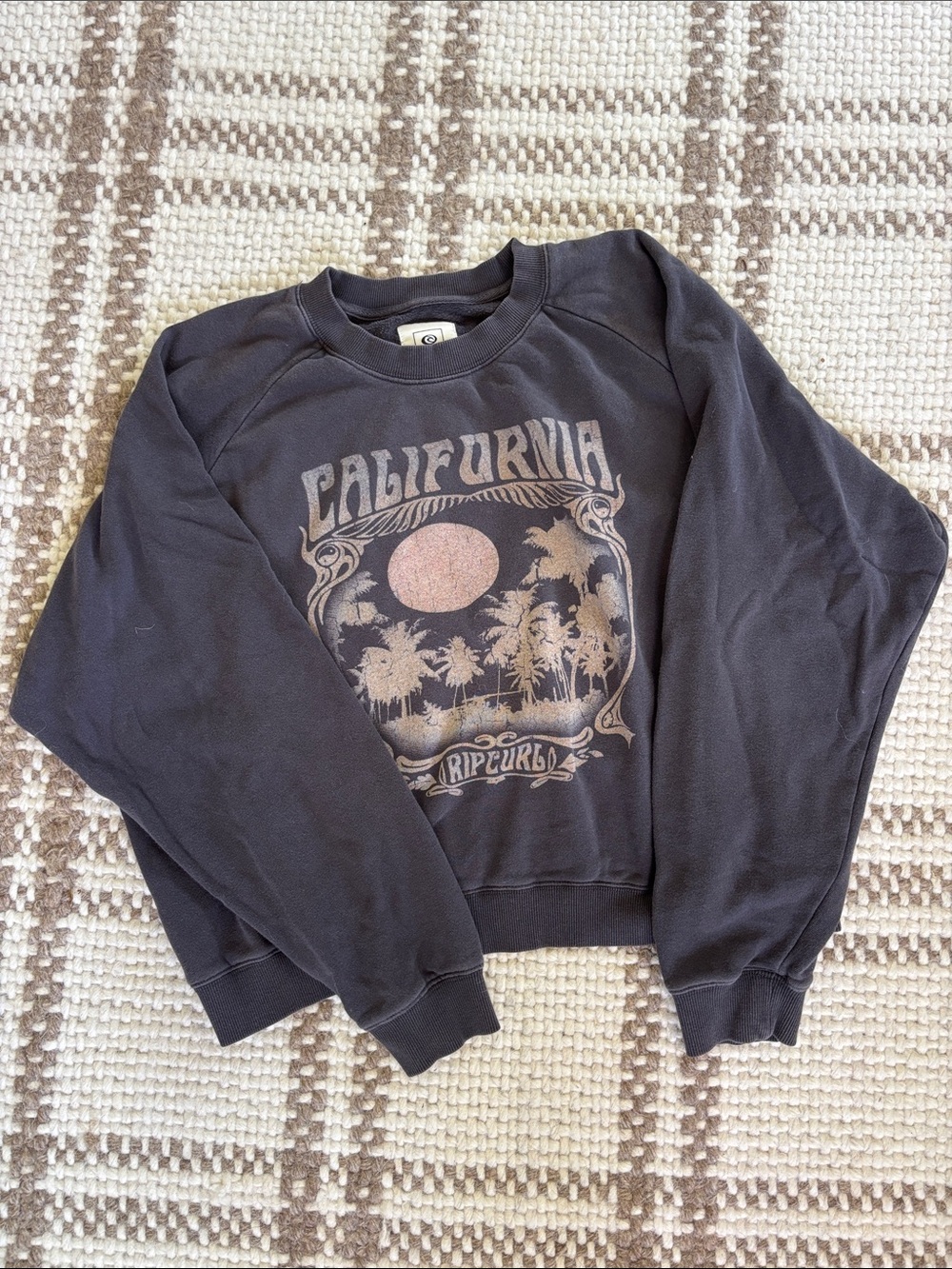 Rip Curl Graphic Crewneck Sweatshirt - S